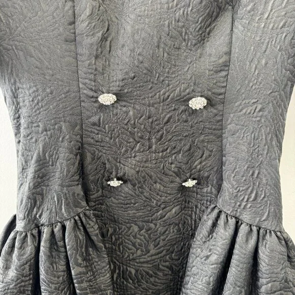 Teri Jon by Ricki Freeman Black Cocktail / Evening / Formal Dress - Size 8 - Picture 15 of 15